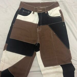 SHEIN PETTITE denim pants